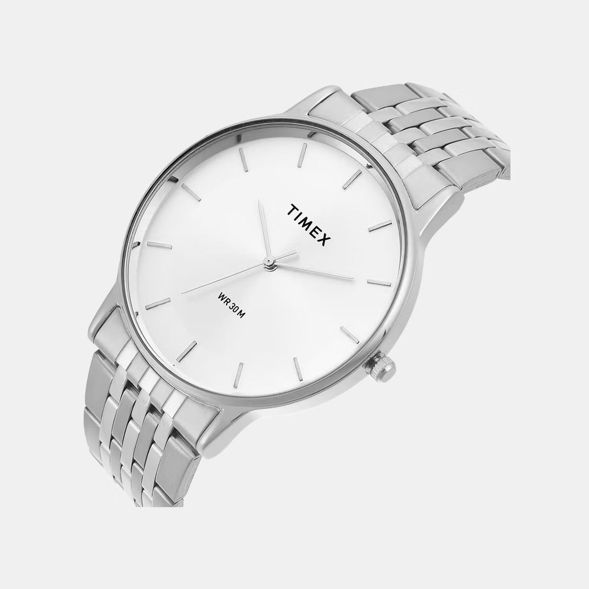 Trendline Men Quartz Silver Dial Analog Stainless Steel Watch TWTG12000