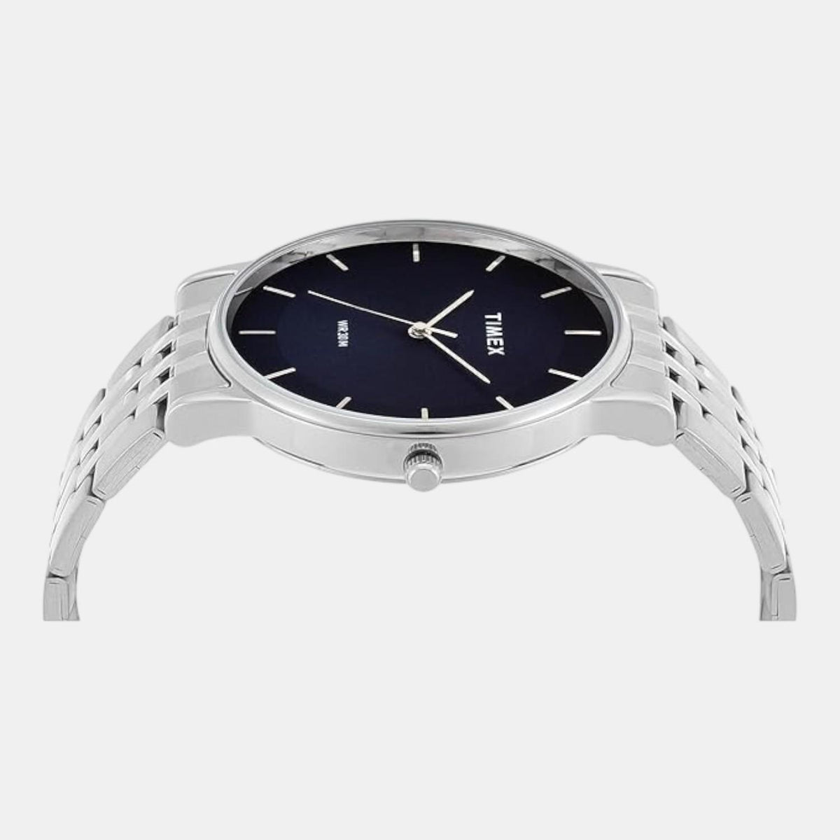 Trendline Men Quartz Blue Dial Analog Stainless Steel Watch TWTG12001
