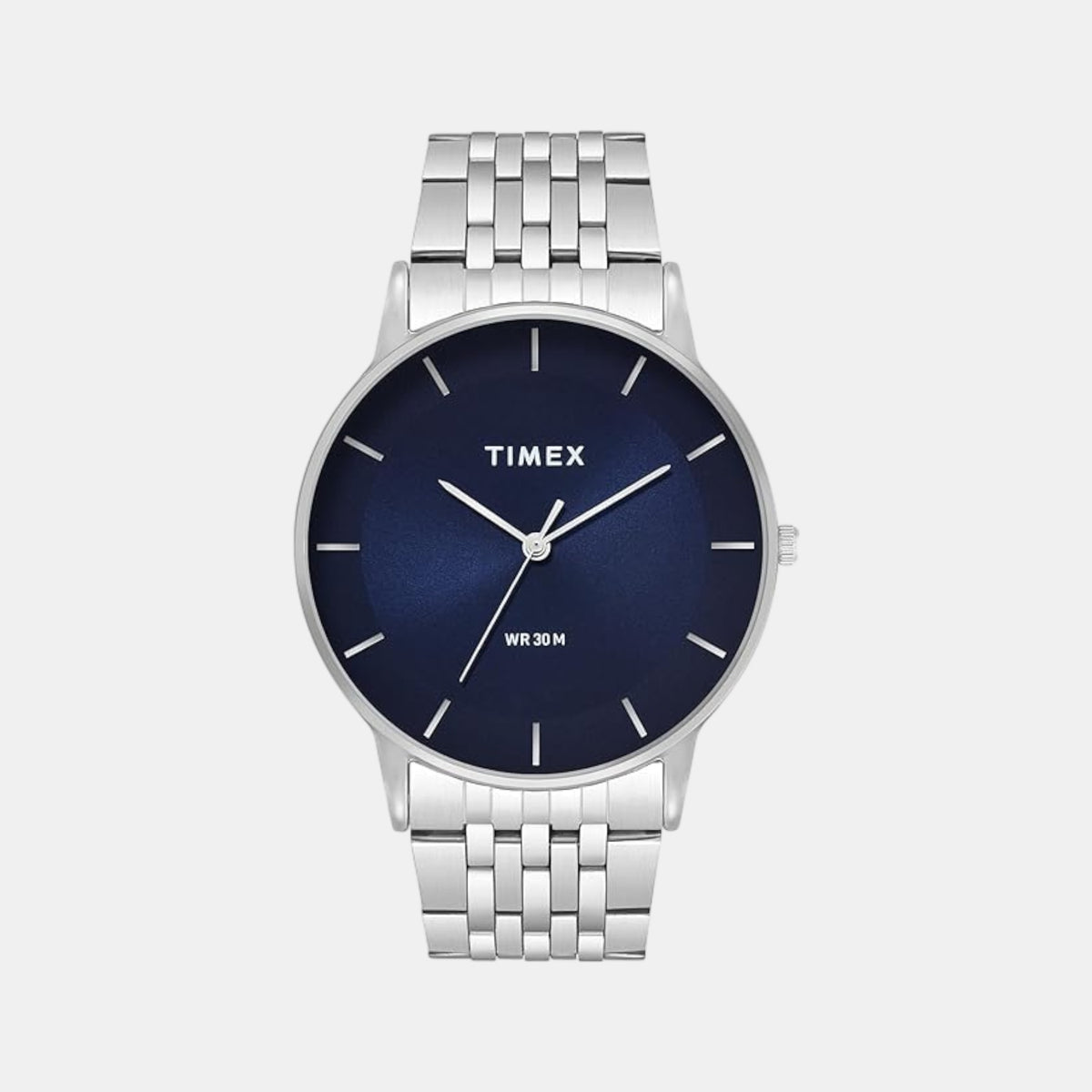 Trendline Men Quartz Blue Dial Analog Stainless Steel Watch TWTG12001