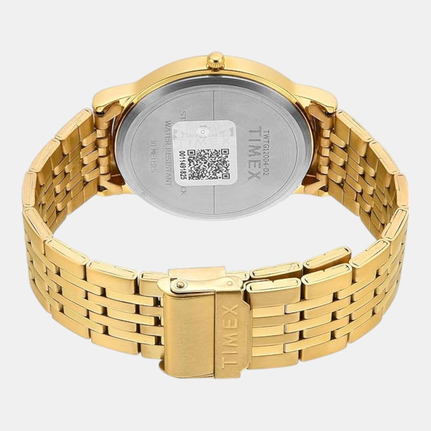 Classics Men Quartz Green Dial Analog Stainless Steel Watch TWTG12004