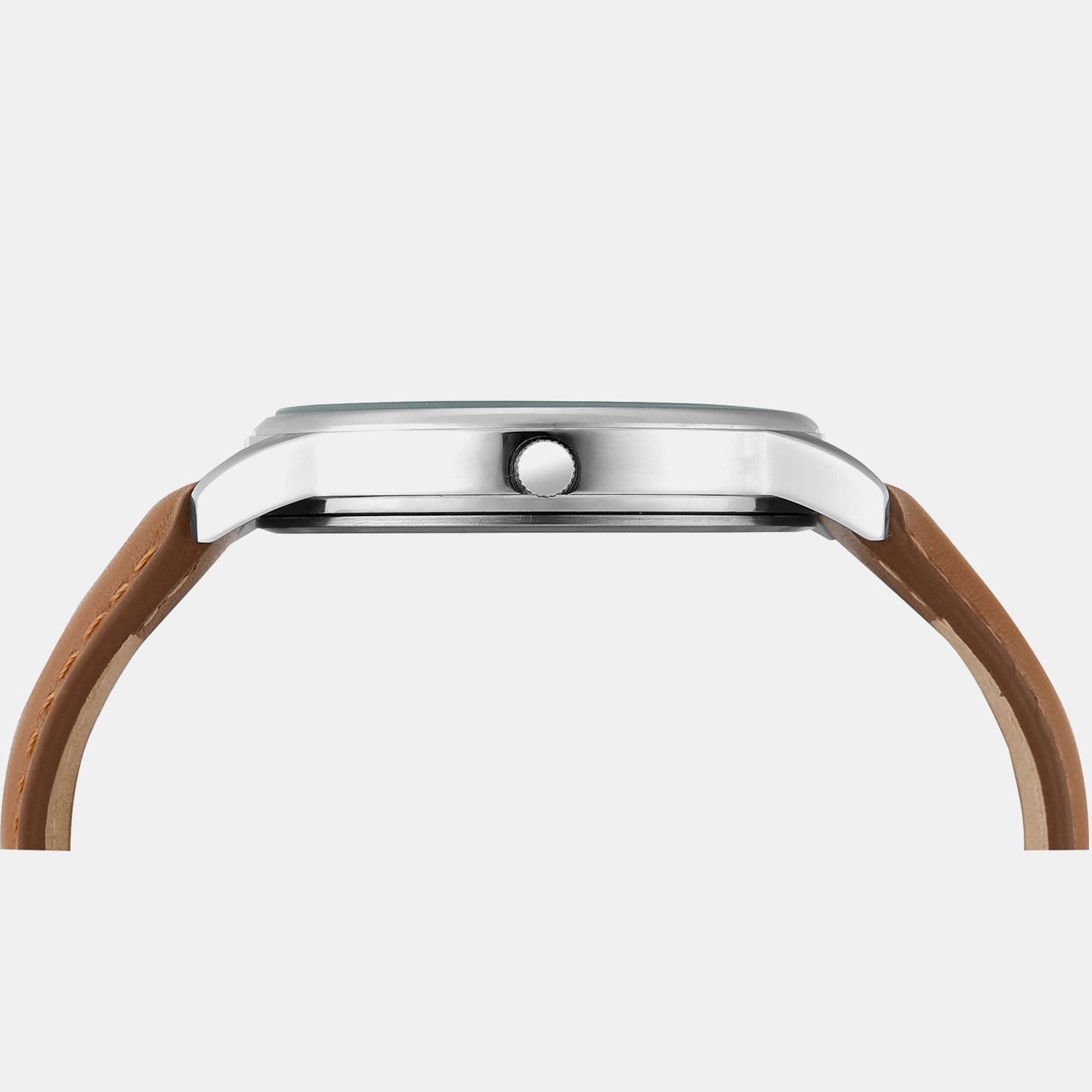 Classics Men Quartz Beige Dial Analog Leather Watch TWTG12100