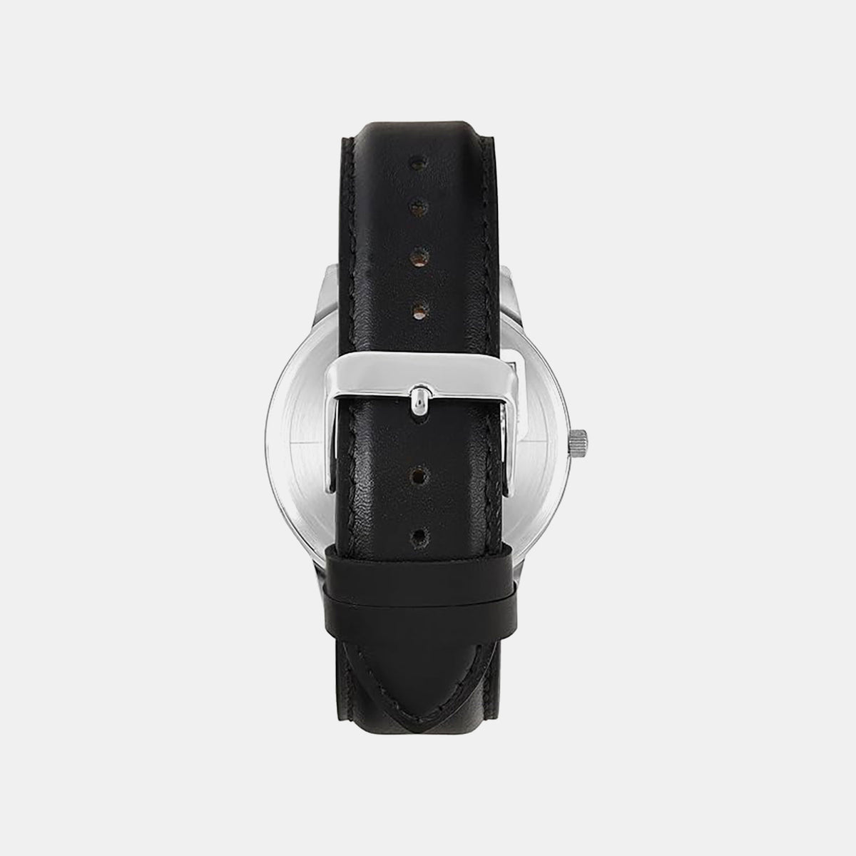 Trendline Men Quartz Black Dial Analog Leather Watch TWTG12101