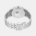 Classics Men Quartz Blue Dial Analog Stainless Steel Watch TWTG12102