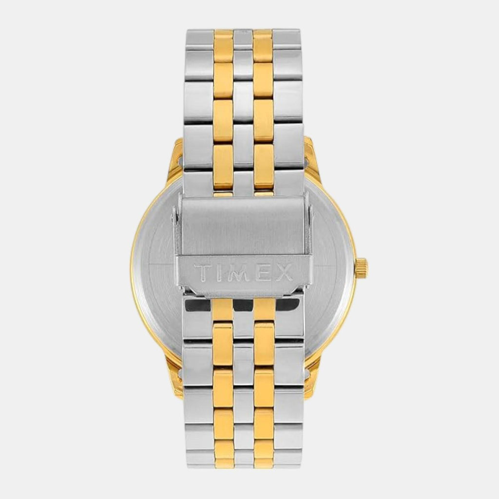 Classics Men Quartz Silver Dial Analog Stainless Steel Watch TWTG12103