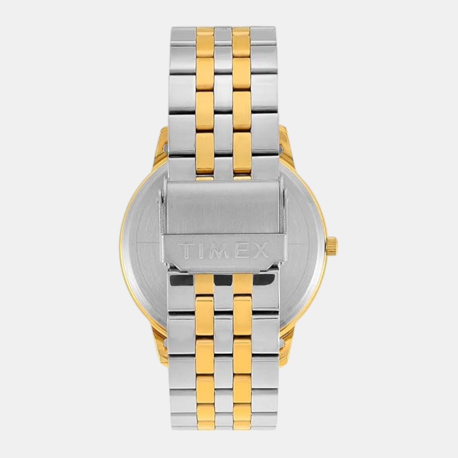 Classics Men Quartz Silver Dial Analog Stainless Steel Watch TWTG12103