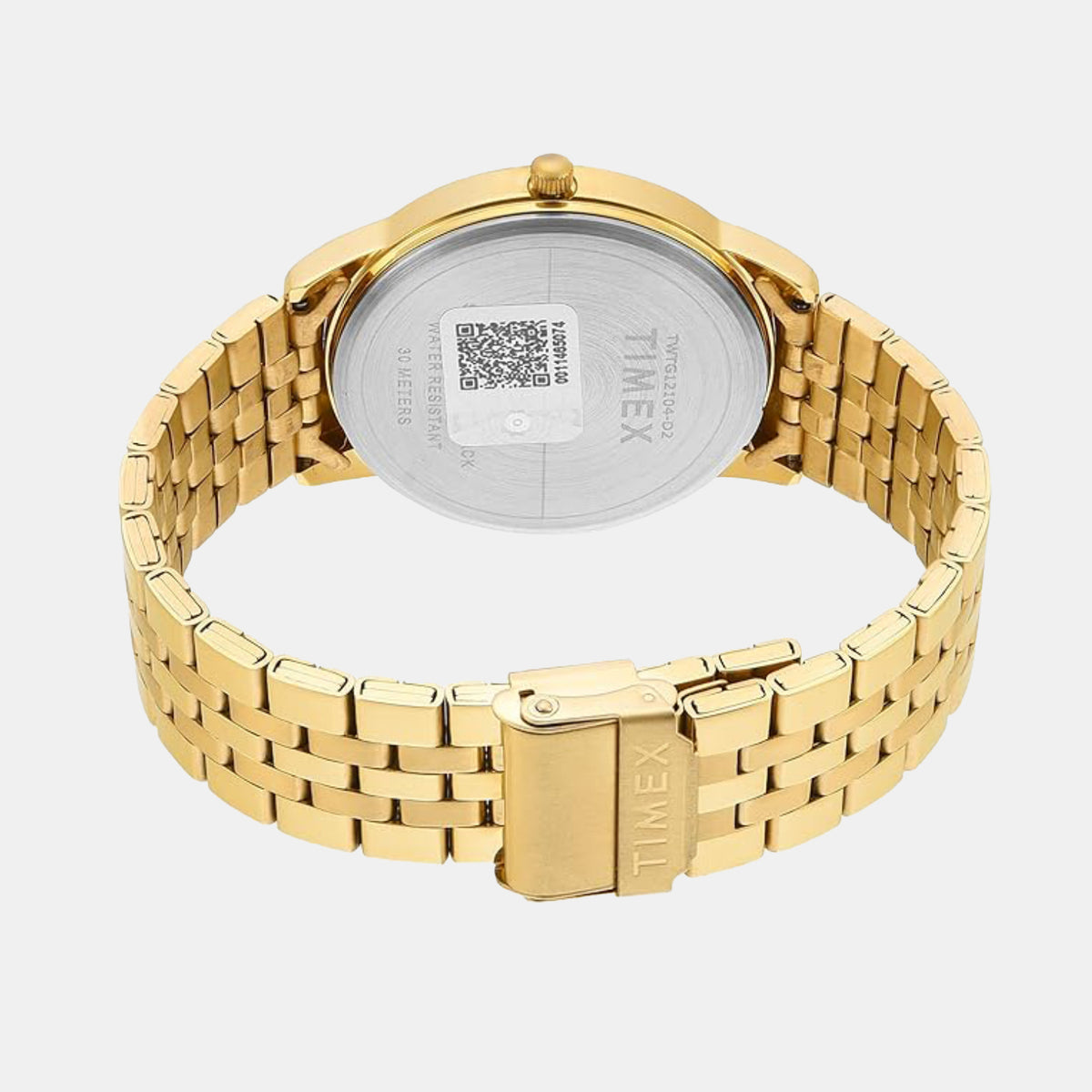 Trendline Men Quartz Champagne Dial Analog Stainless Steel Watch TWTG12104