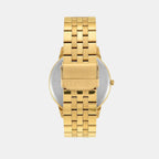 Trendline Men Quartz Champagne Dial Analog Stainless Steel Watch TWTG12104