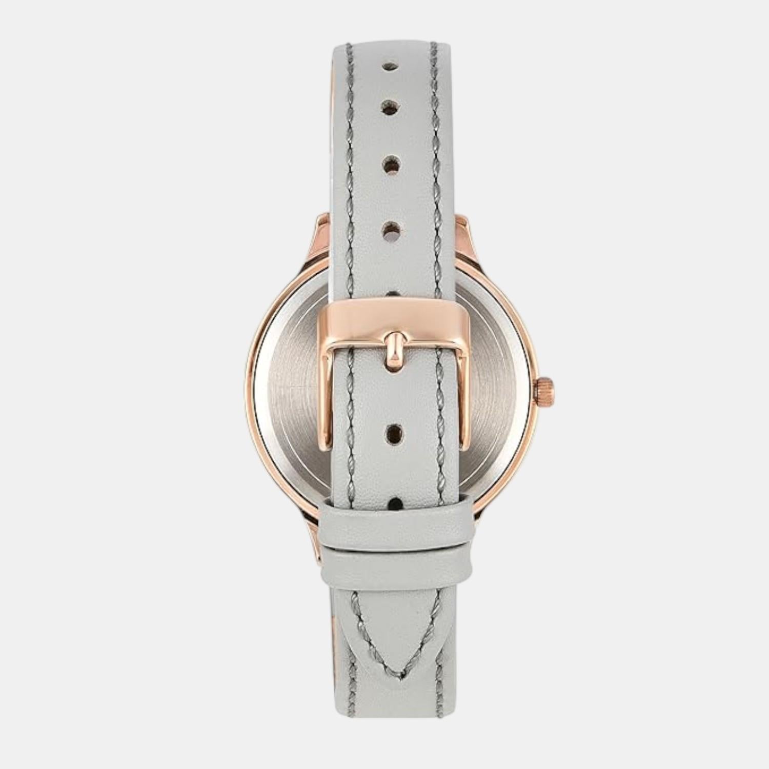 Classics Men Quartz Silver Dial Analog Leather Watch TWTG12104