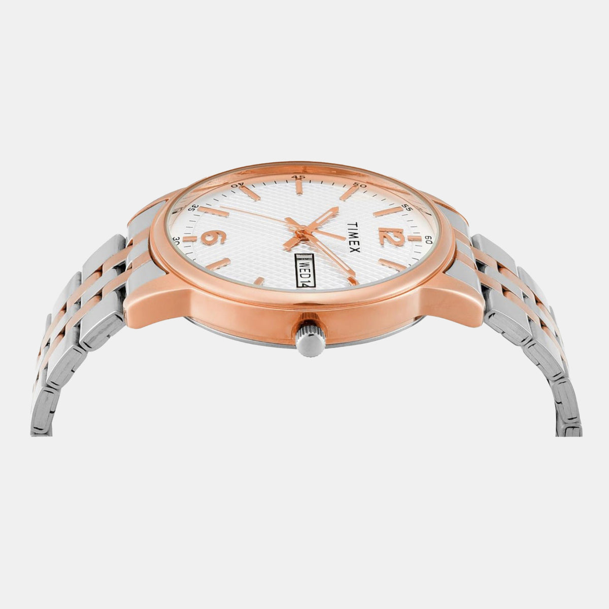 Trendline Men Quartz Silver Dial Analog Stainless Steel Watch TWTG12111