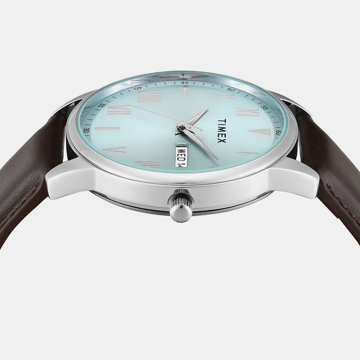 Trendline Men Quartz Blue Dial Analog Leather Watch TWTG12113