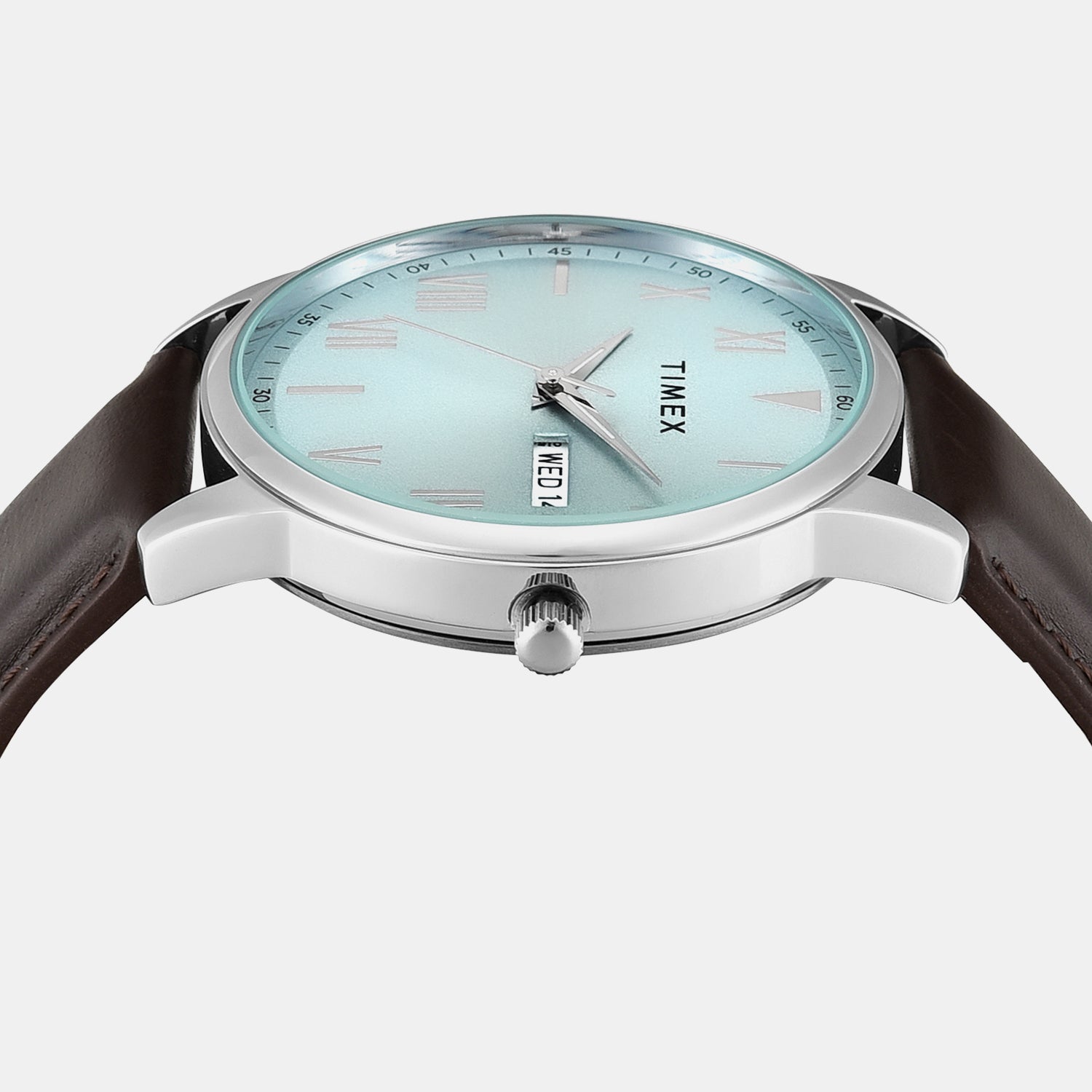 Trendline Men Quartz Blue Dial Analog Leather Watch TWTG12113