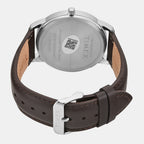Trendline Men Quartz Blue Dial Analog Leather Watch TWTG12113
