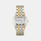 Trendline Men Quartz Green Dial Analog Stainless Steel Watch TWTG12115