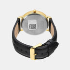 Classics Men Quartz White Dial Analog Leather Watch TWTG12200