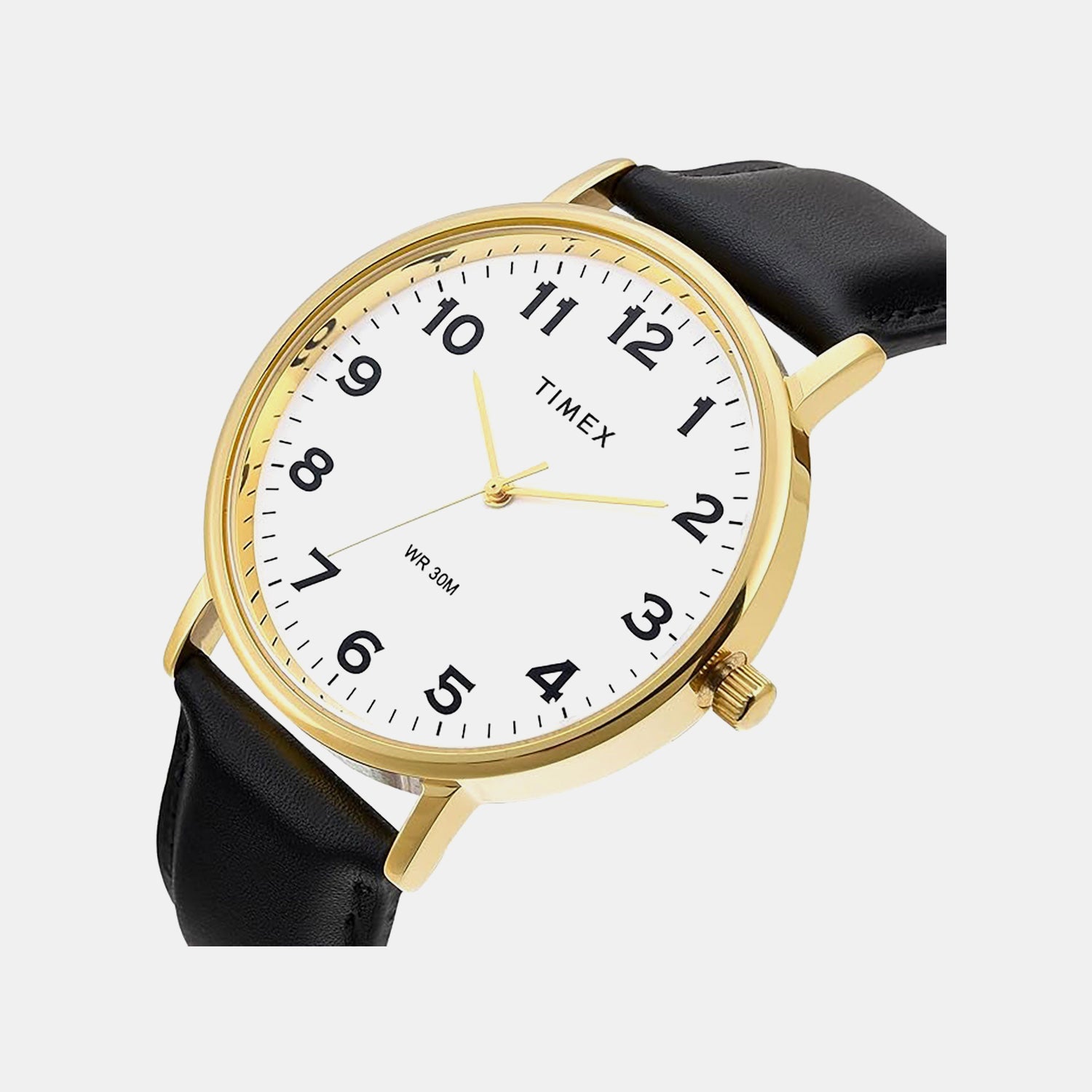 Classics Men Quartz White Dial Analog Leather Watch TWTG12202