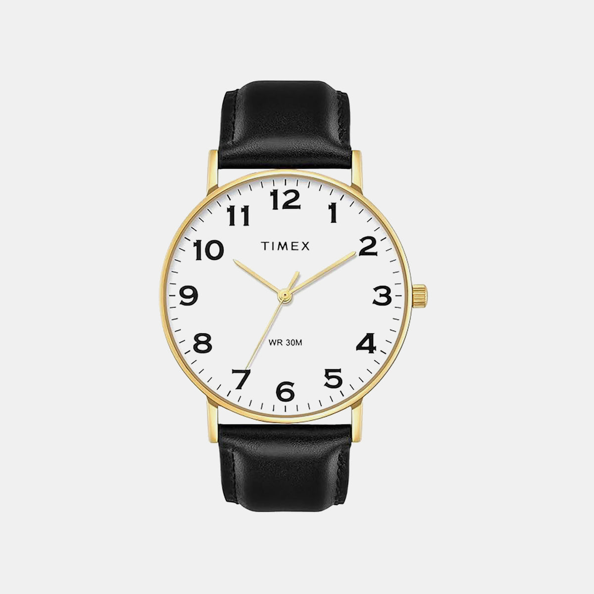 Trendline Men Quartz White Dial Analog Leather Watch TWTG12202