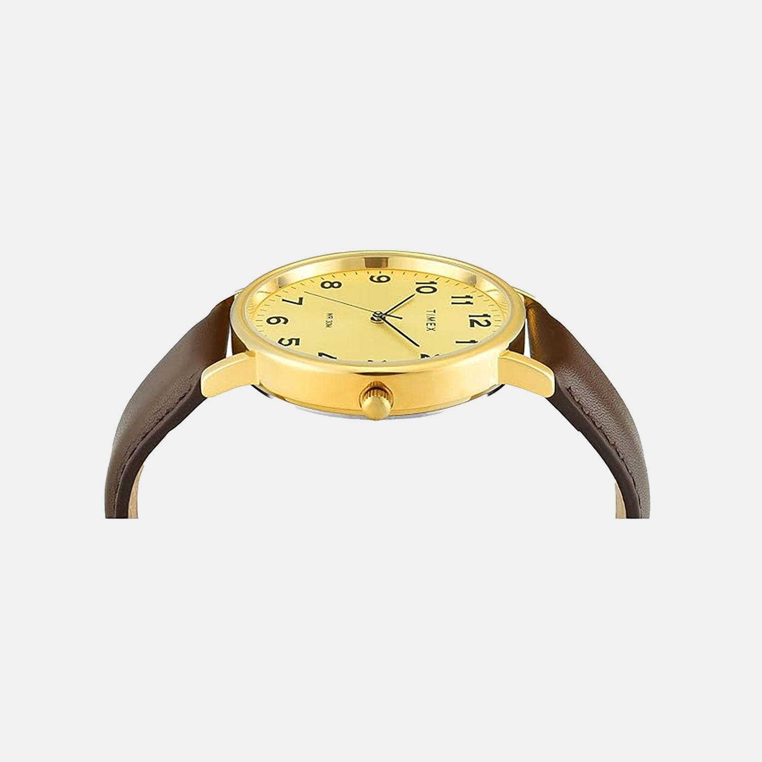 Classics Men Quartz Beige Dial Analog Leather Watch TWTG12203