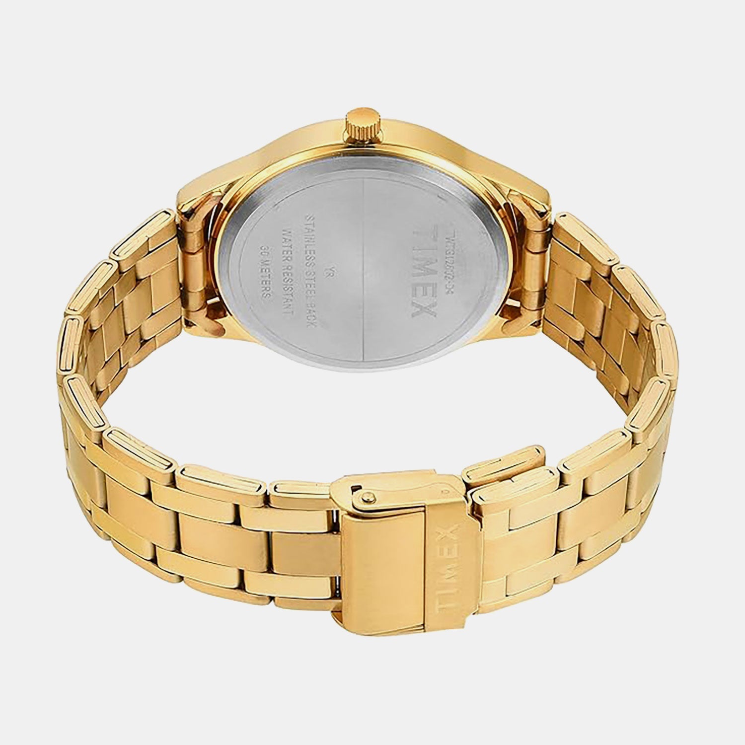 Fashion Men Quartz Black Dial Analog Stainless Steel Watch TWTG12602