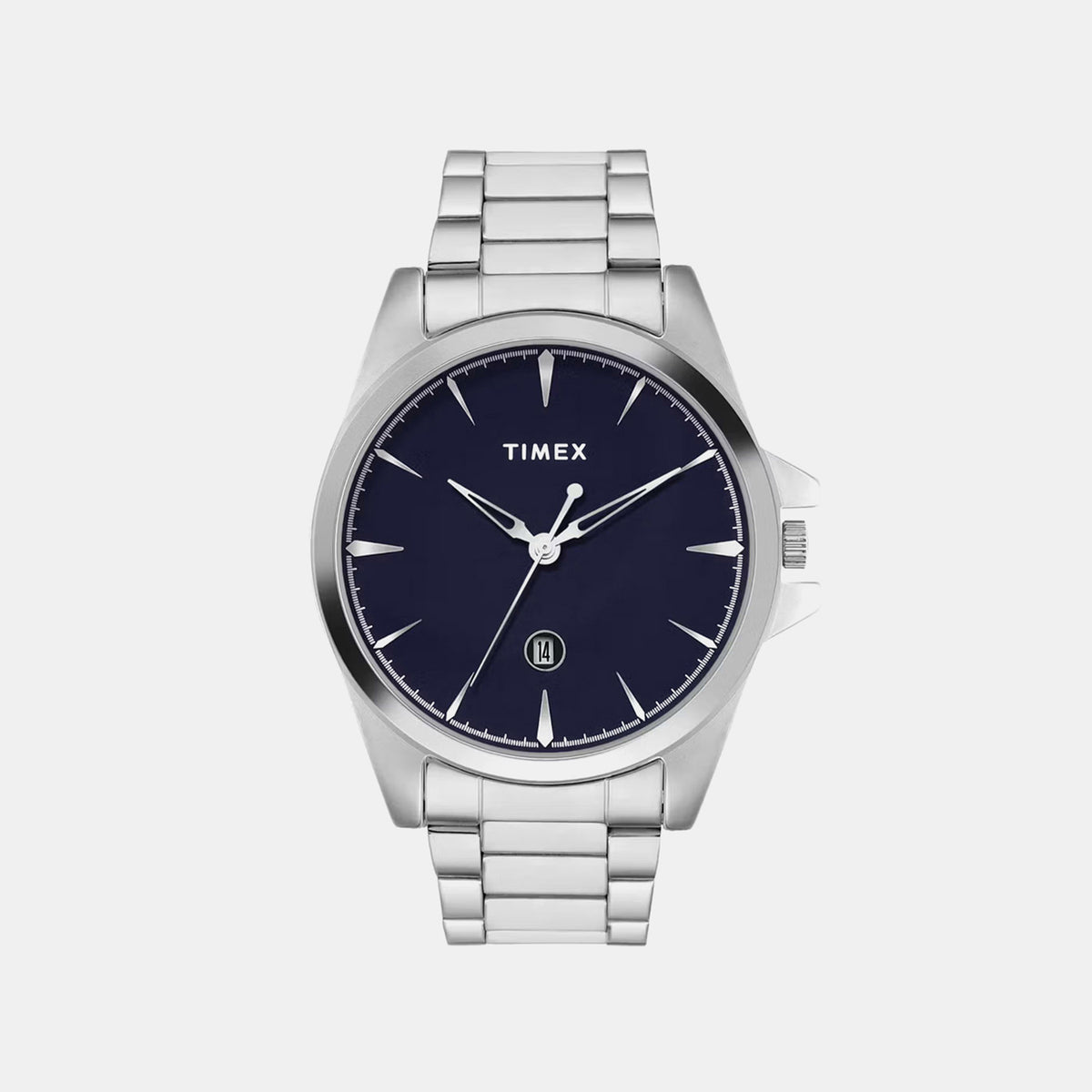 Trendline Men Quartz Blue Dial Analog Stainless Steel Watch TWTG12701