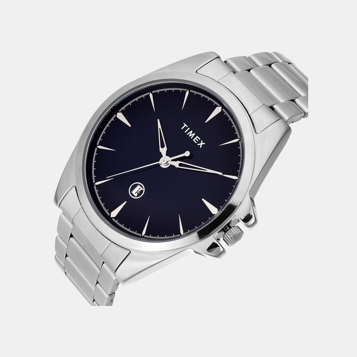 Trendline Men Quartz Blue Dial Analog Stainless Steel Watch TWTG12701