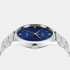 Trendline Men Quartz Blue Dial Analog Stainless Steel Watch TWTG14600T