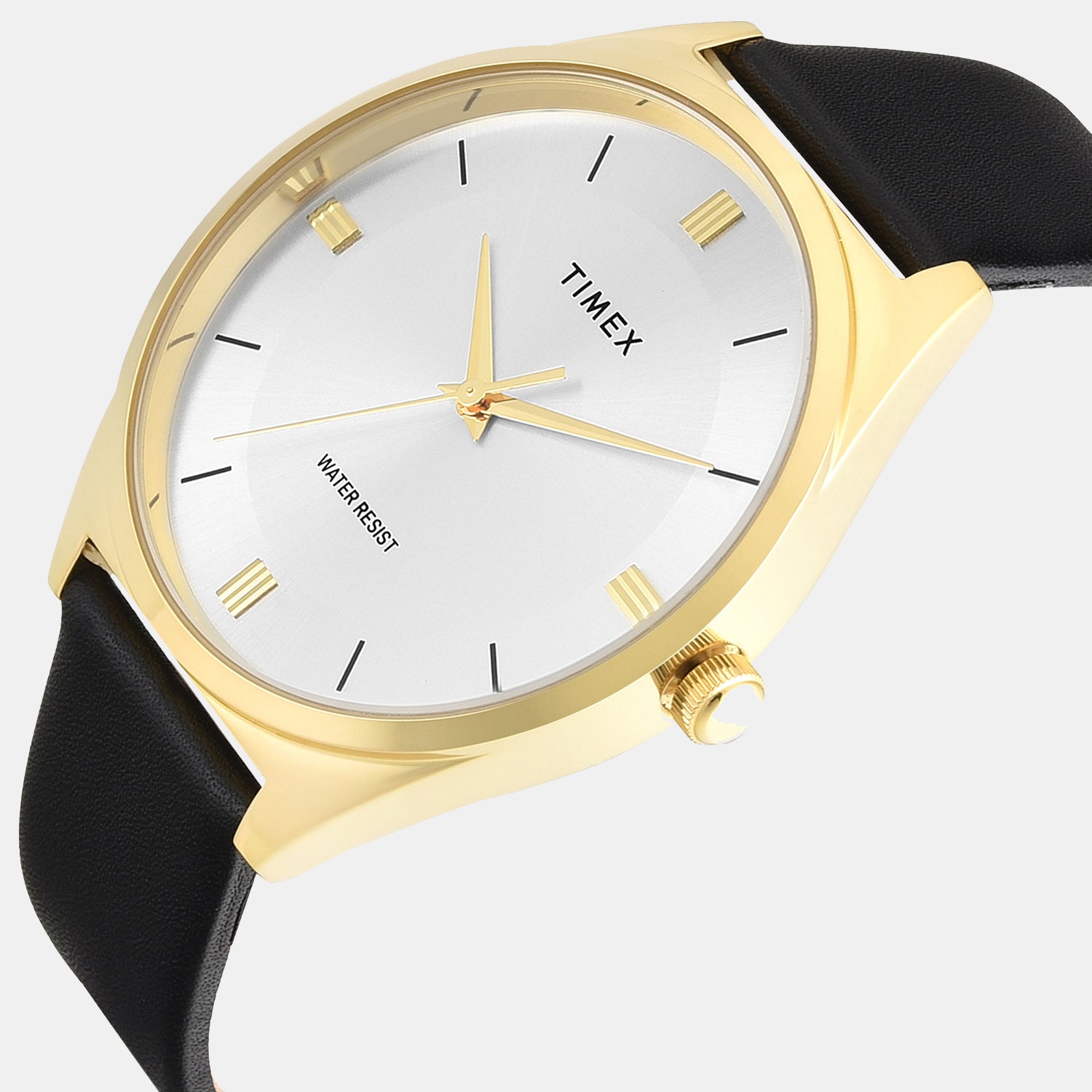 Trendline Men Quartz Silver Dial Analog Leather Watch TWTG14602T