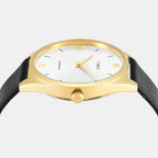 Trendline Men Quartz Silver Dial Analog Leather Watch TWTG14602T