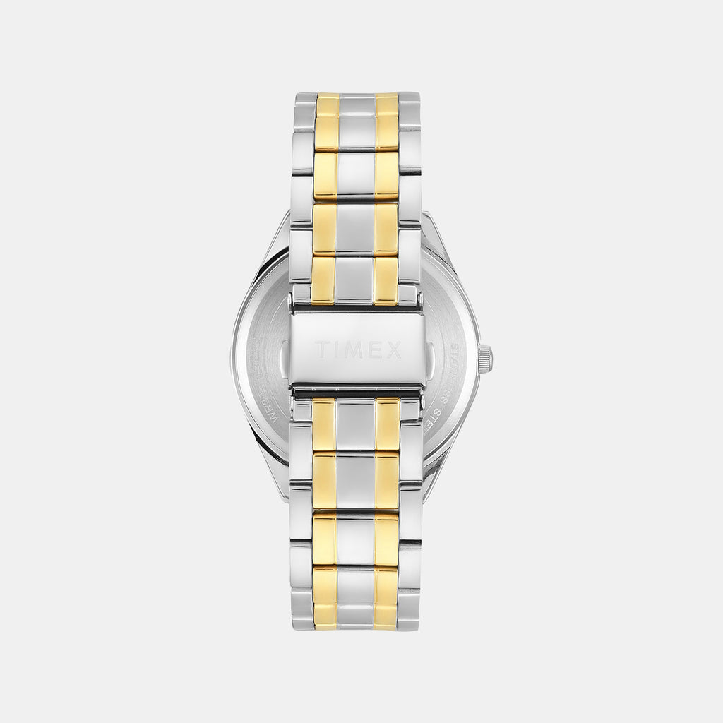 Trendline Men Quartz Silver Dial Analog Stainless Steel Watch TWTG14603T