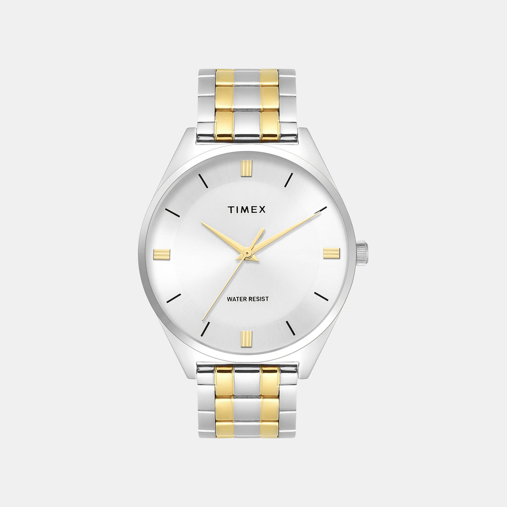 Trendline Men Quartz Silver Dial Analog Stainless Steel Watch TWTG14603T