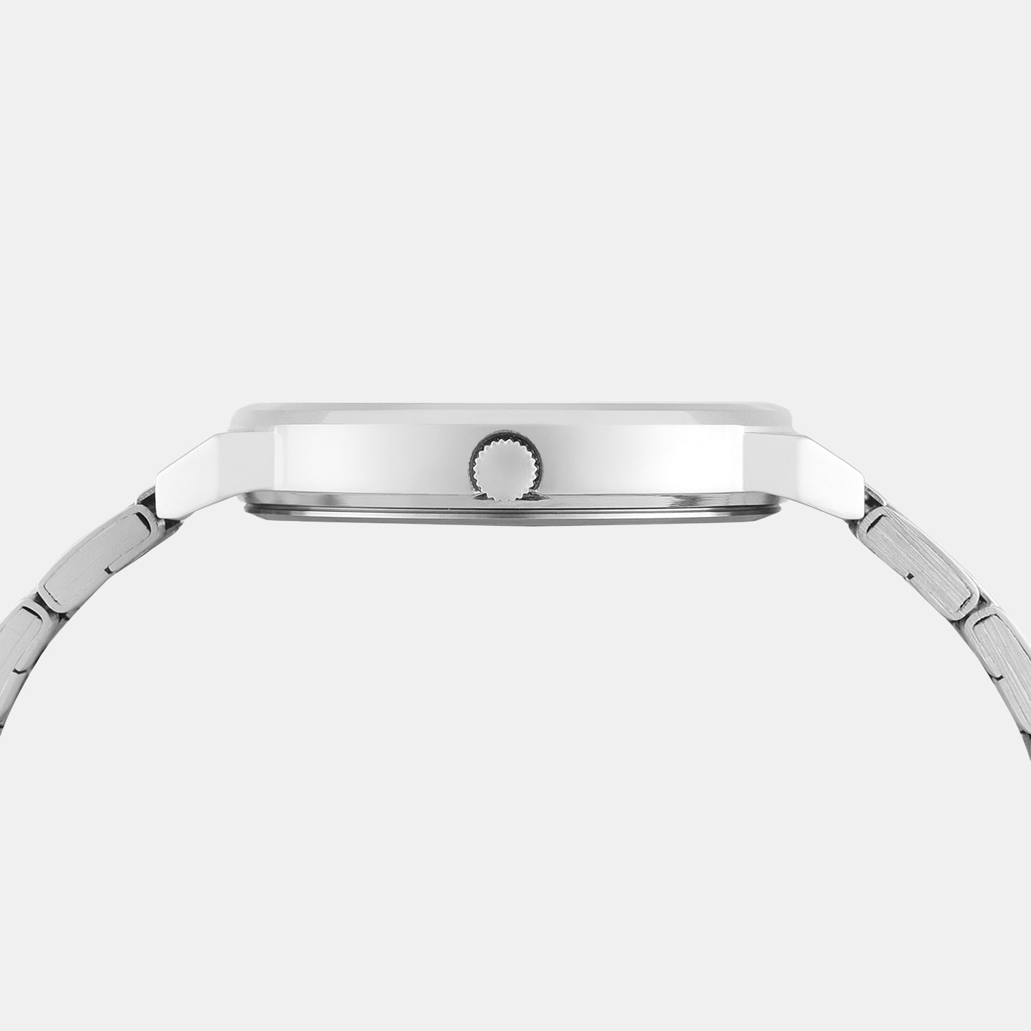 Trendline Men Quartz Silver Dial Analog Stainless Steel Watch TWTG14701T