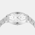 Trendline Men Quartz Silver Dial Analog Stainless Steel Watch TWTG14701T