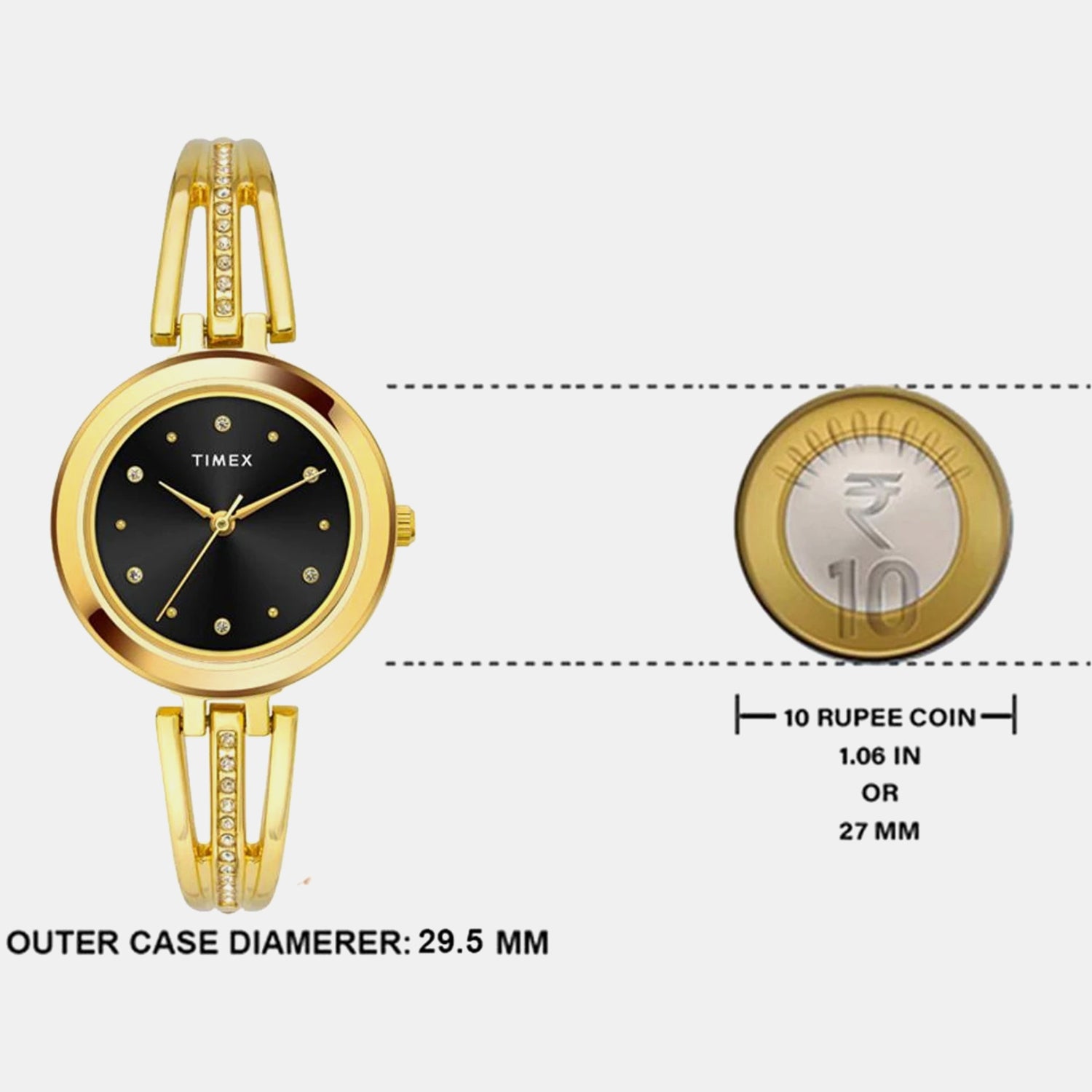 Classics  Women Quartz Dial Analog Brass Watch TWTL10307