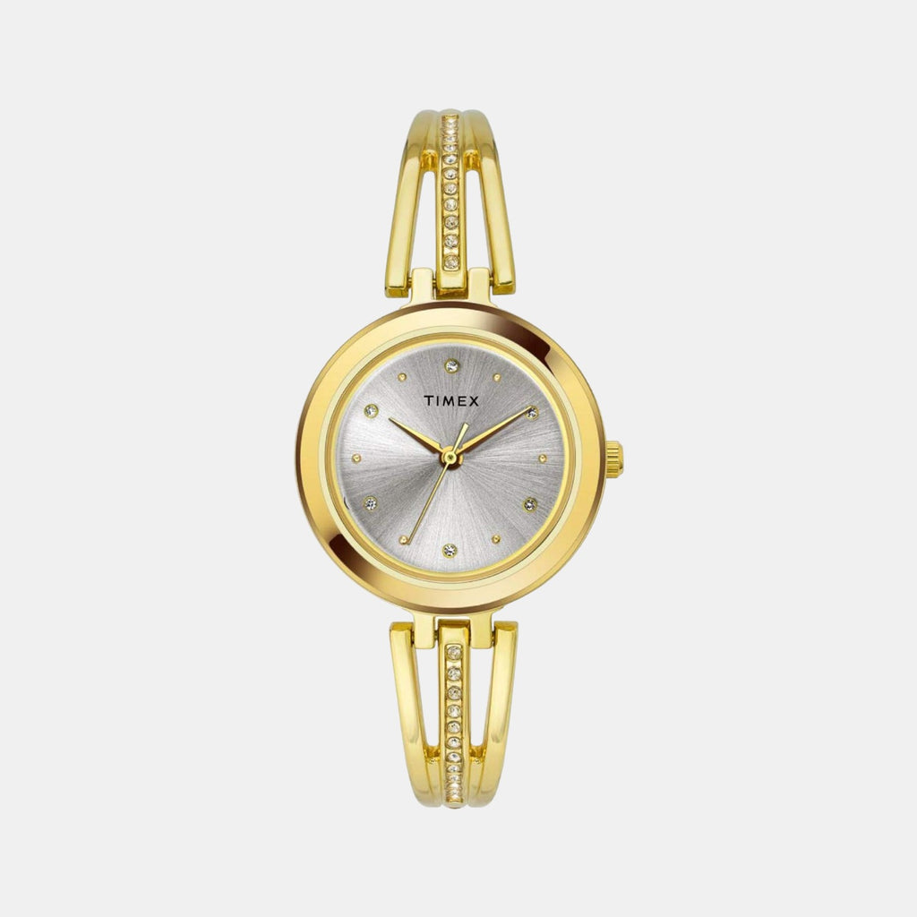 Timex Round Silver Analog watch