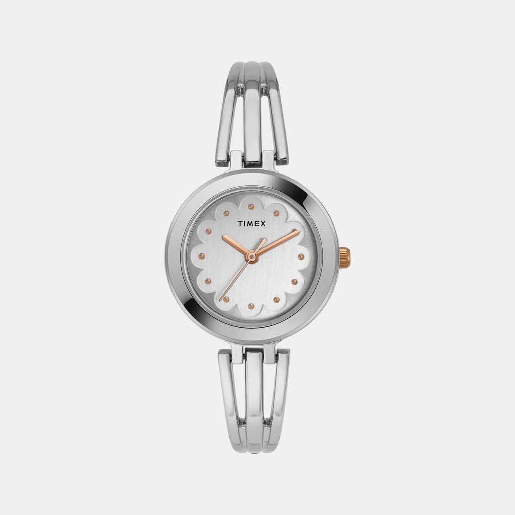 Classics Women Quartz Silver Dial Analog Brass Watch TWTL10310