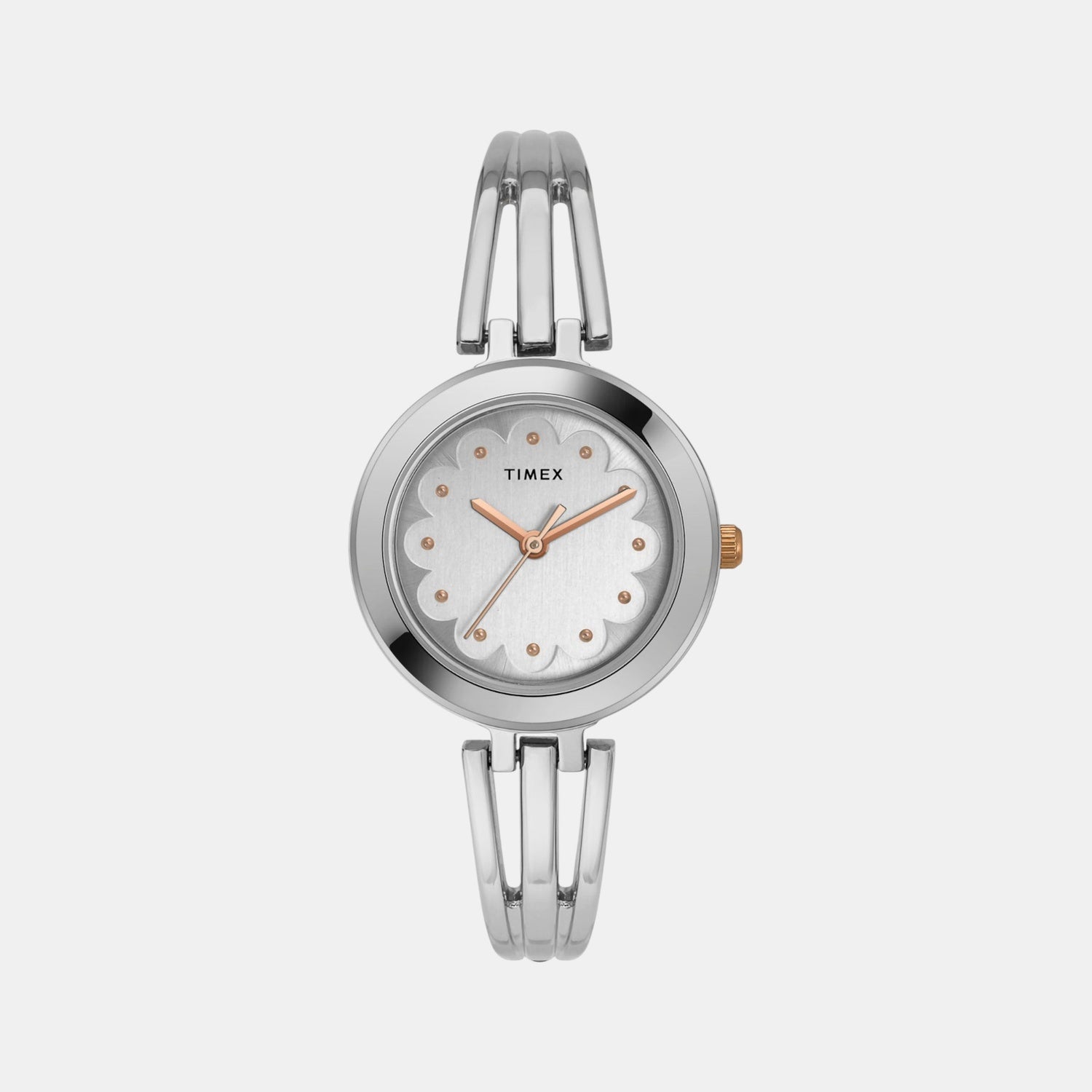 Classics Women Quartz Silver Dial Analog Brass Watch TWTL10310