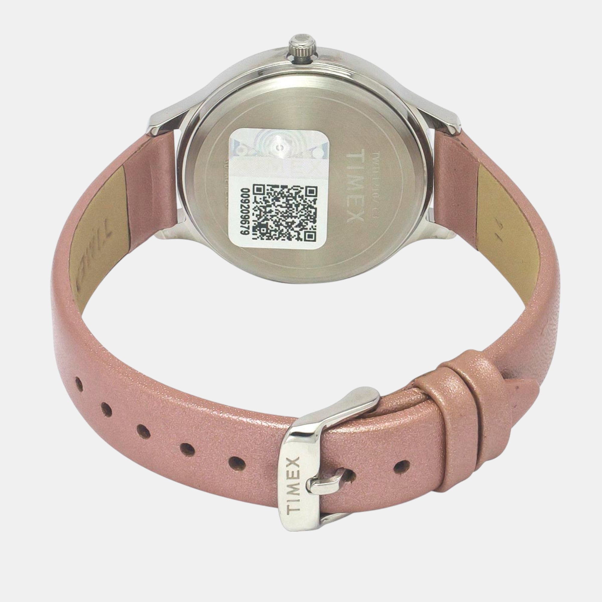 Classics Women Quartz Silver Dial Analog Leather Watch TWTL12107