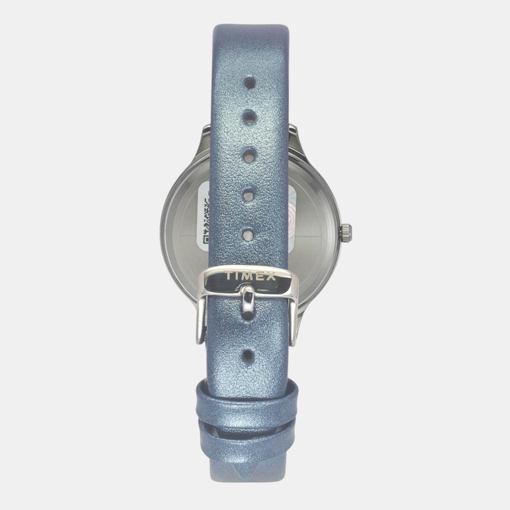 Classics Women Quartz Blue Dial Analog Leather Watch TWTL12108