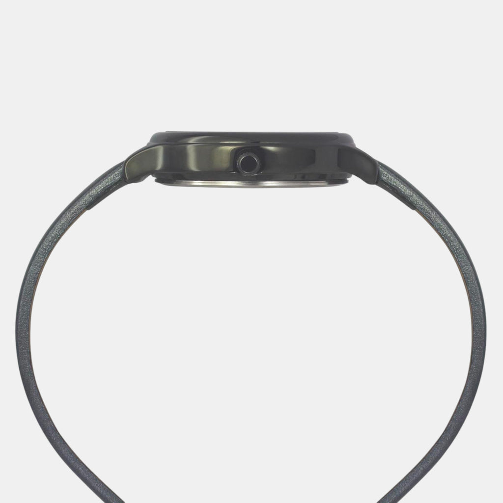 Classics Women Quartz Black Dial Analog Leather Watch TWTL12109