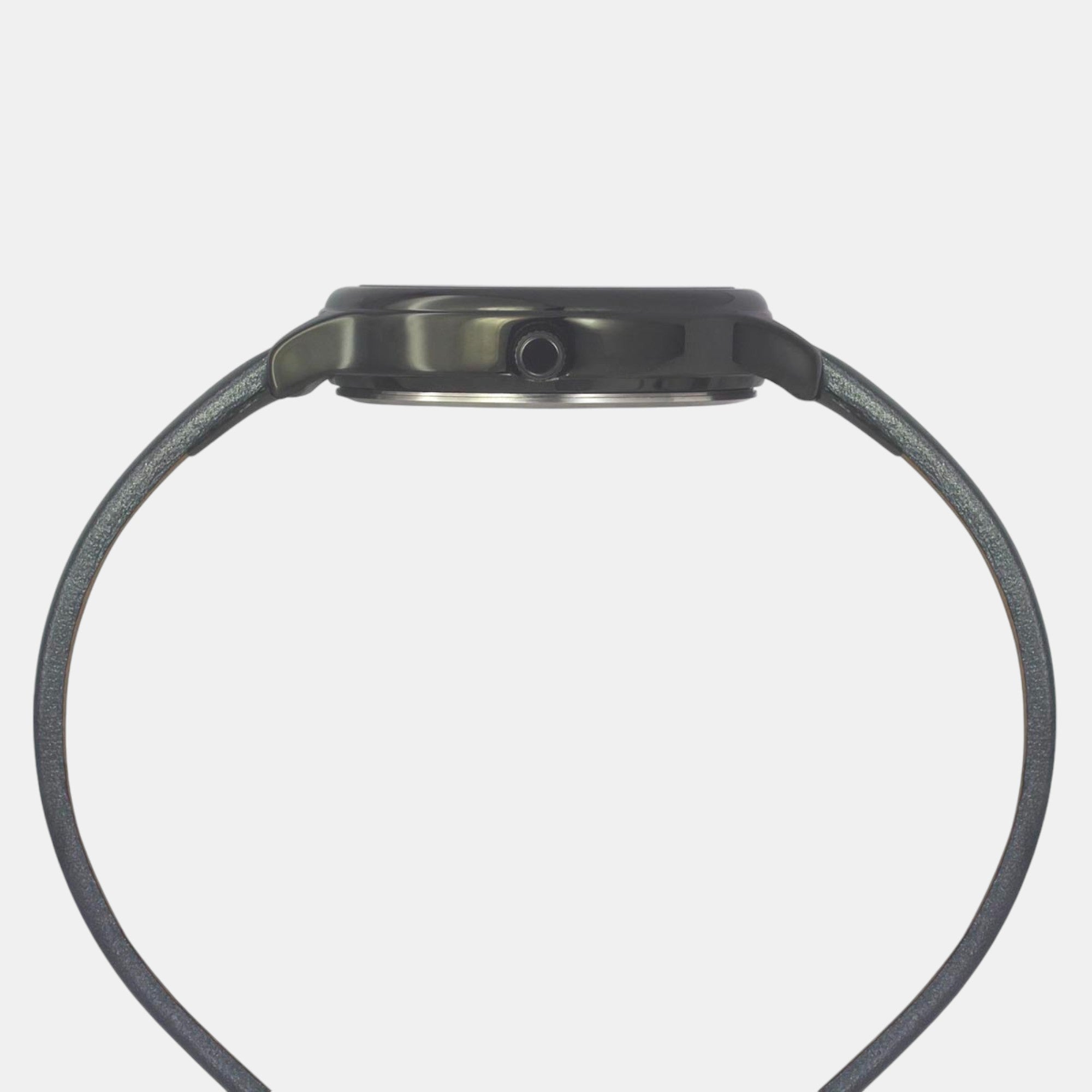 Classics Women Quartz Black Dial Analog Leather Watch TWTL12109