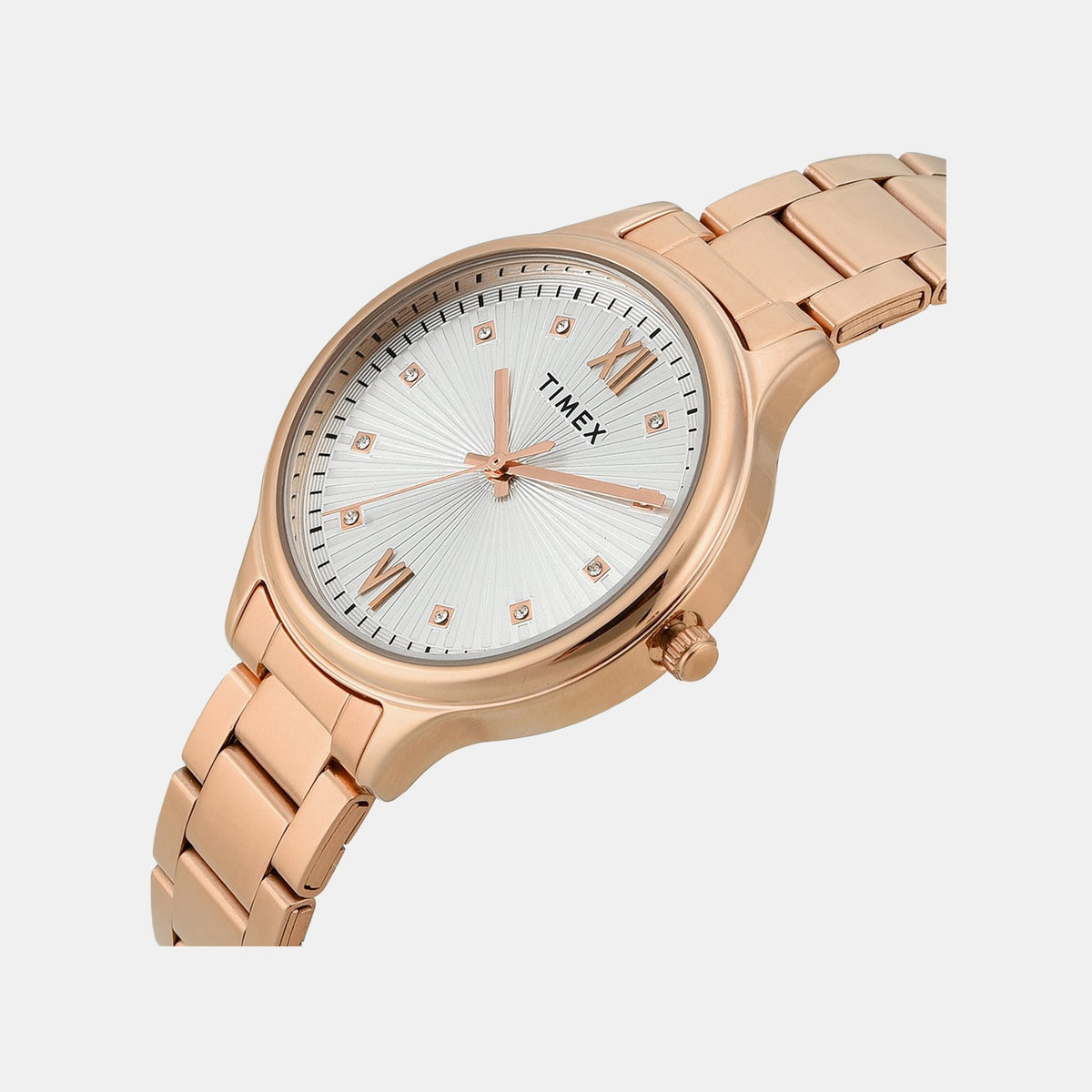 Trendline Women Quartz Silver Dial Analog Stainless Steel Watch TWTL12116