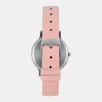 Classics Women Quartz Pink Dial Analog Leather Watch TWTL12307