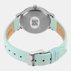 Classics Women Quartz Blue Dial Analog Leather Watch TWTL12308