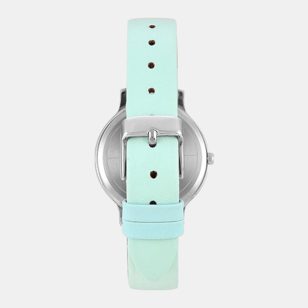 Classics Women Quartz Blue Dial Analog Leather Watch TWTL12308