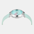 Classics Women Quartz Blue Dial Analog Leather Watch TWTL12308