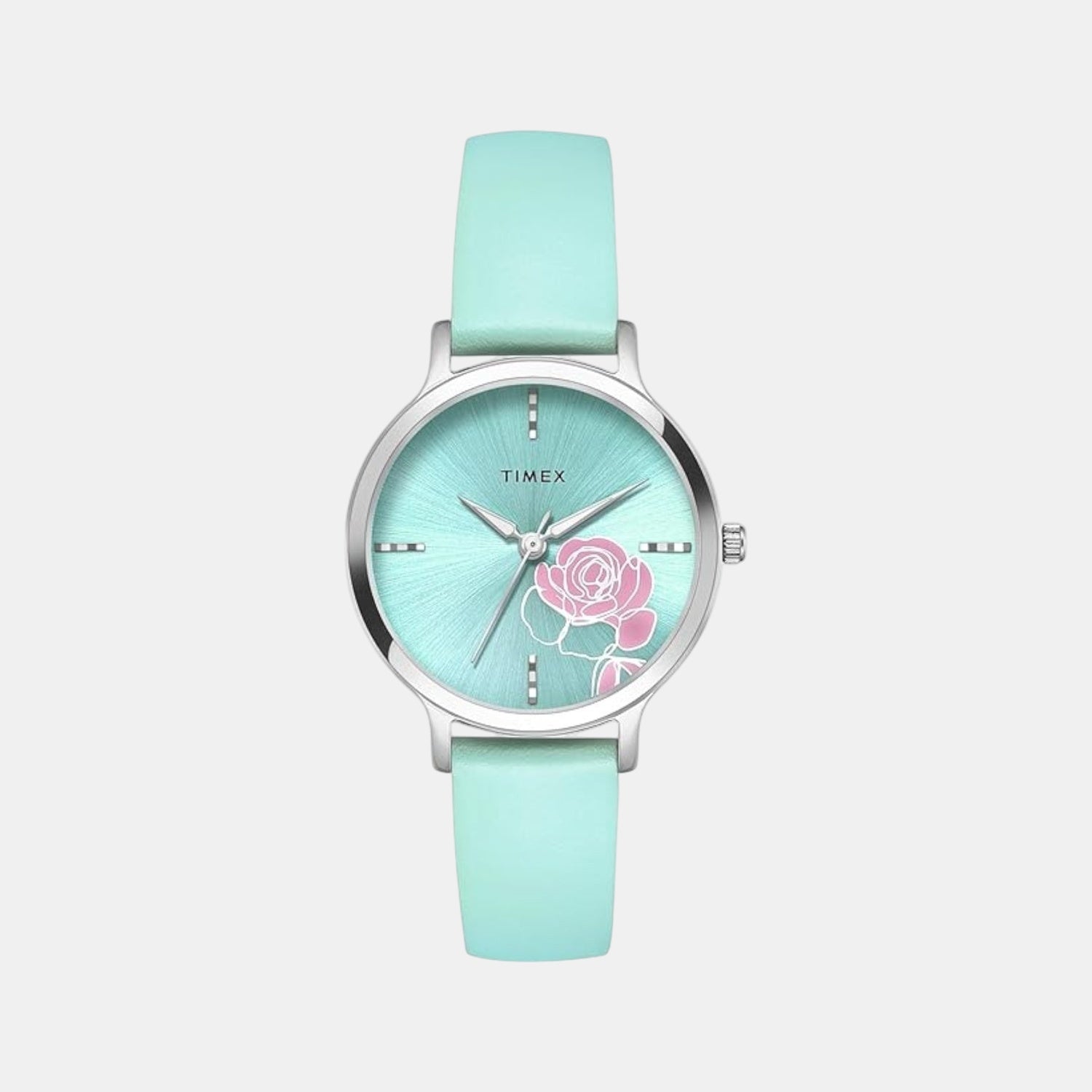 Classics Women Quartz Blue Dial Analog Leather Watch TWTL12308