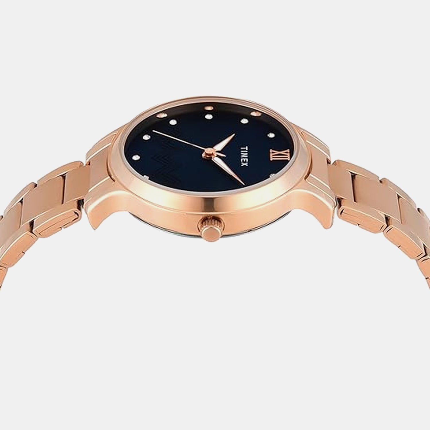 Classics Women Quartz Blue Dial Analog Stainless Steel Watch TWTL12310