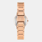 Classics Women Quartz Rose Gold Dial Analog Stainless Steel Watch TWTL12311