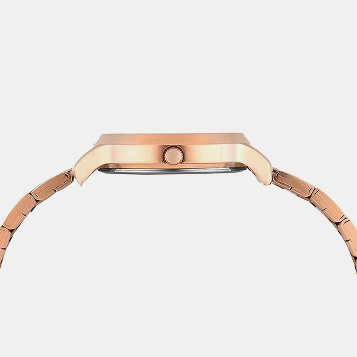 Trendline Women Quartz Rose Gold Dial Analog Stainless Steel Watch TWTL12311