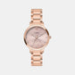 Classics Women Quartz Rose Gold Dial Analog Stainless Steel Watch TWTL12311