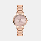 Classics Women Quartz Rose Gold Dial Analog Stainless Steel Watch TWTL12311
